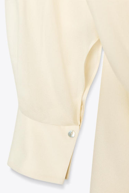 Chemise cape à nouer